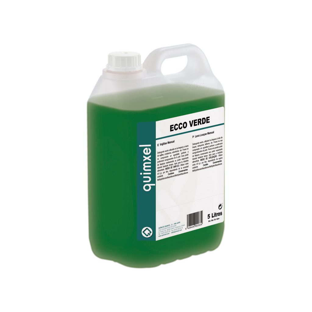 Ecco Verde 5L - Υγρό Πιάτων Για Πλύσιμο Στο Χέρι