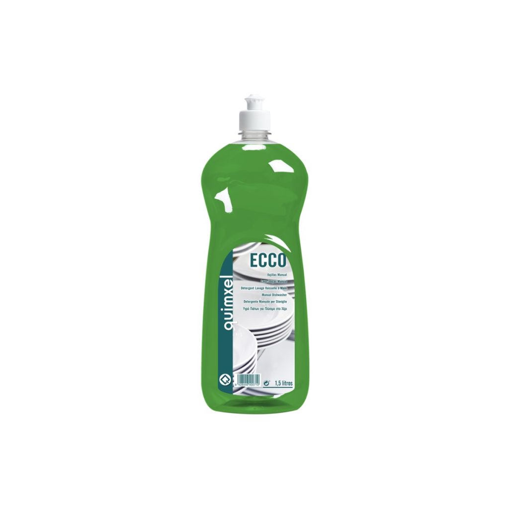 Ecco Verde 1,5L - Υγρό Πιάτων Για Πλύσιμο Στο Χέρι.
