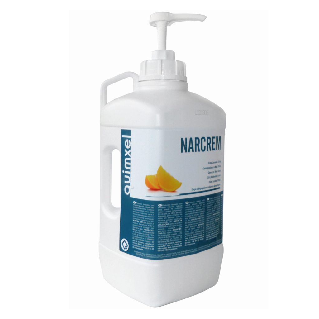 NARCREM 5L - Κρέμα Καθαρισμού Χεριών με Λεμόνι