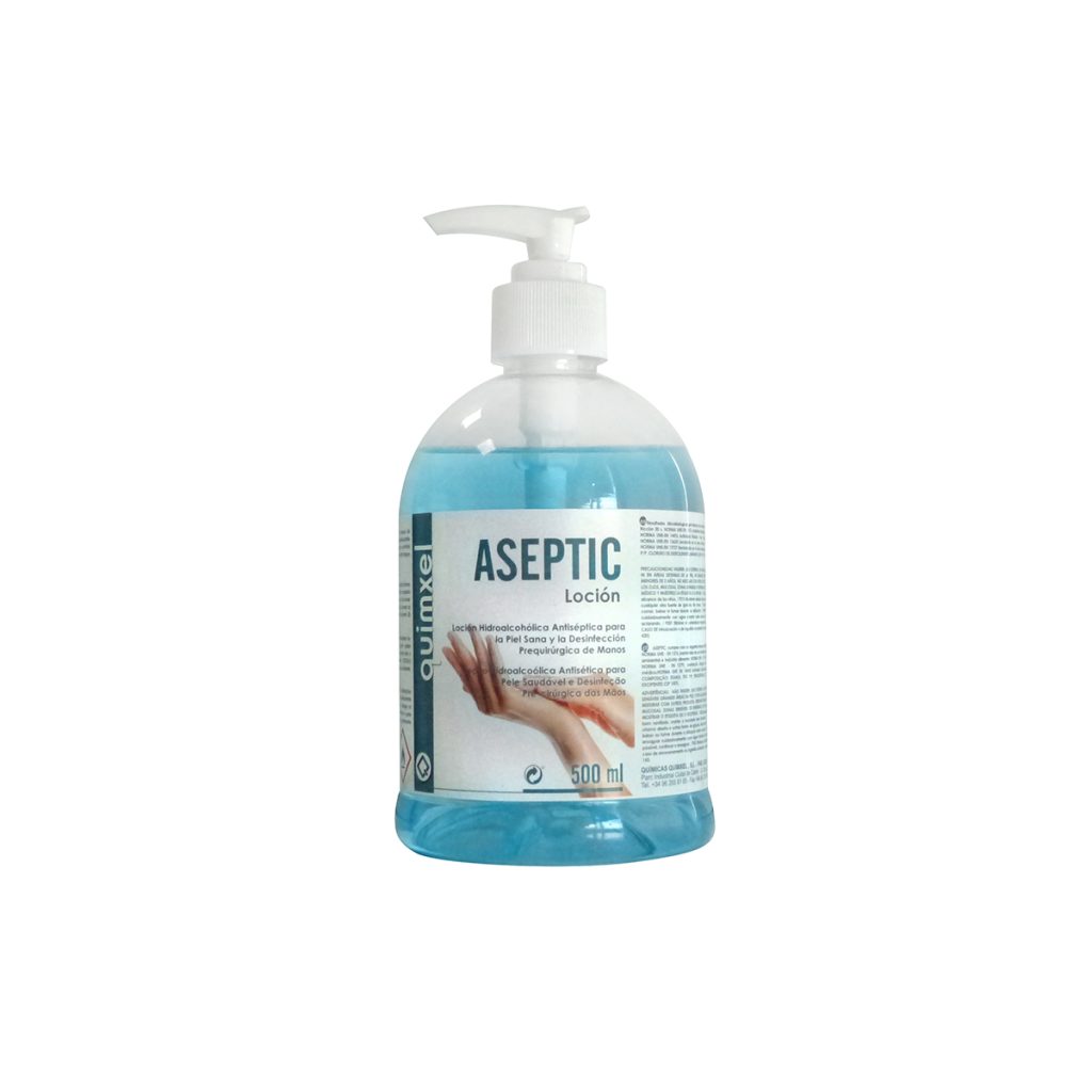 Aseptic Locion 500ml - Υδροαλκοολούχο Απολυμαντικό Χεριών (Υγρό)