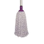 Σφουγγαρίστρα οικονομική “Microfibra” Λιλά-Λευκό 180gr