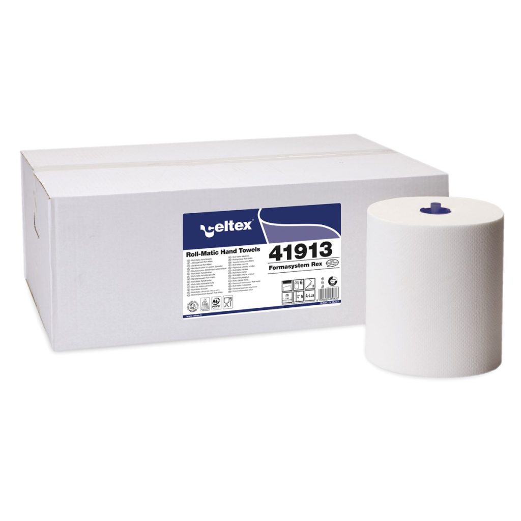 Ρολό Χειροπετσέτα Captive 2Φυλλη Rex-Roll 19cm-130m