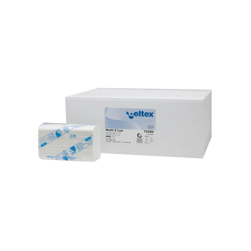 Χειροπετσέτα Στενή Interfold 22x27cm 100%Κυτταρίνη (3060 Φύλλα)