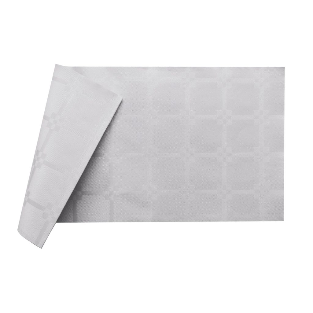 Τραπεζομάντηλο infibracover 100x100cm dama λευκό (50x3)
